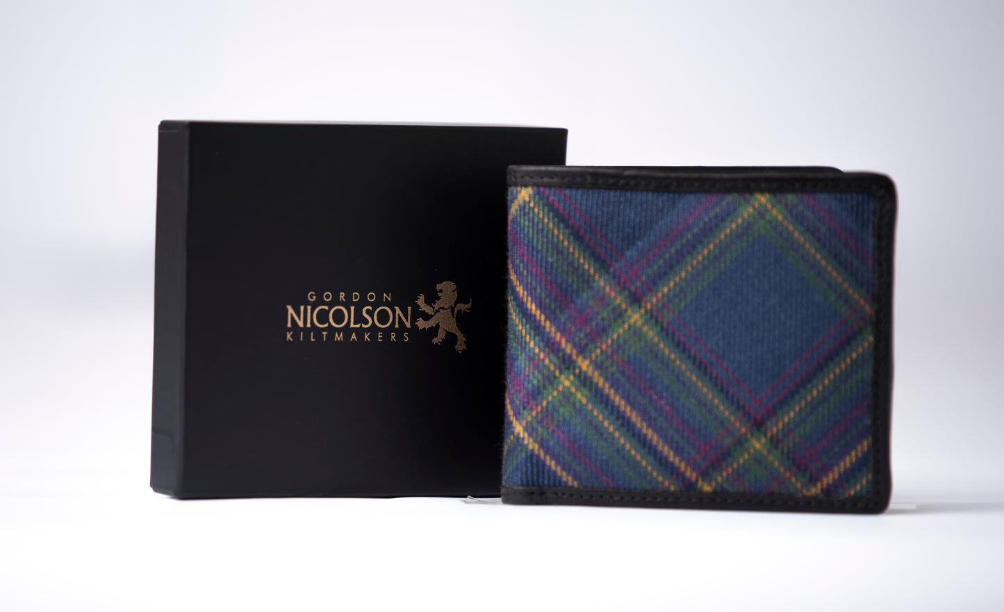 Tartan & Leather Wallet