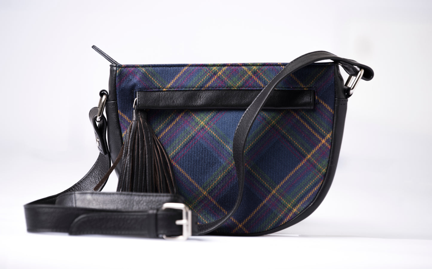 Tartan & Leather Jura Handbag