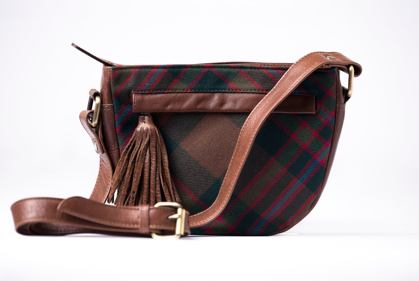 Tartan & Leather Jura Handbag