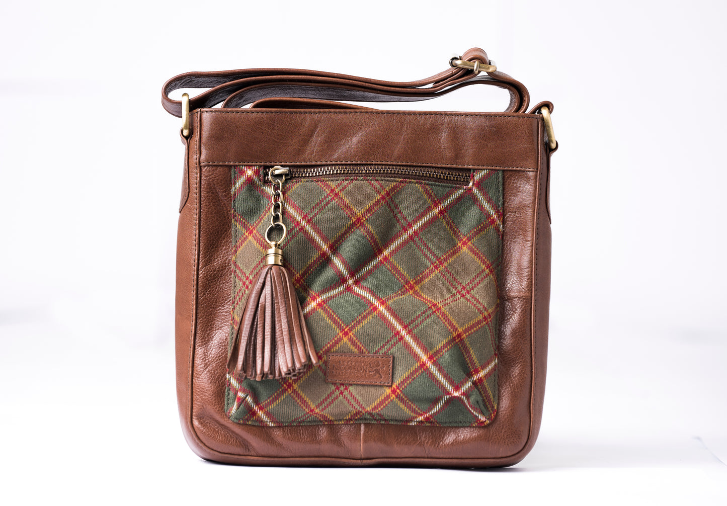 Tartan & Leather Iona Handbag