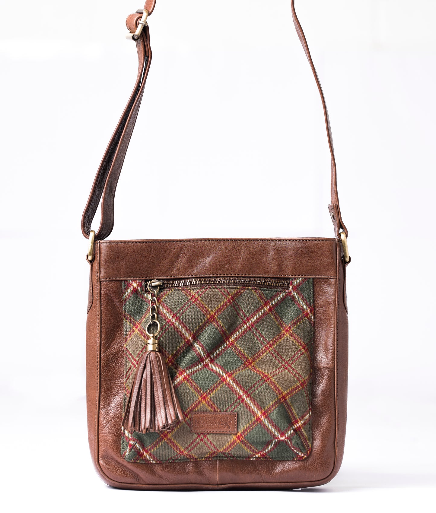 Tartan & Leather Iona Handbag