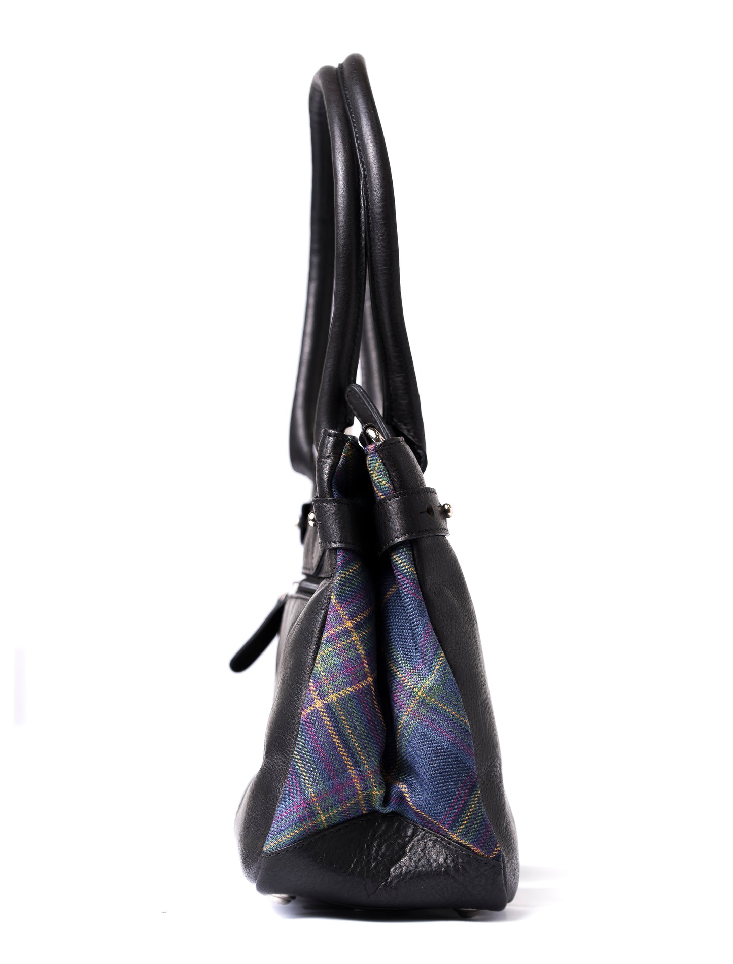 Tartan & Leather Ella Handbag