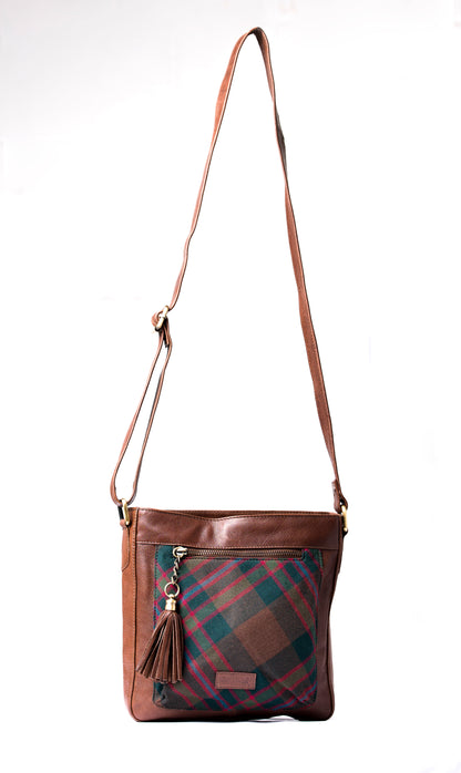 Tartan & Leather Iona Handbag