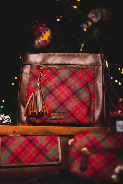 Tartan & Leather Iona Handbag