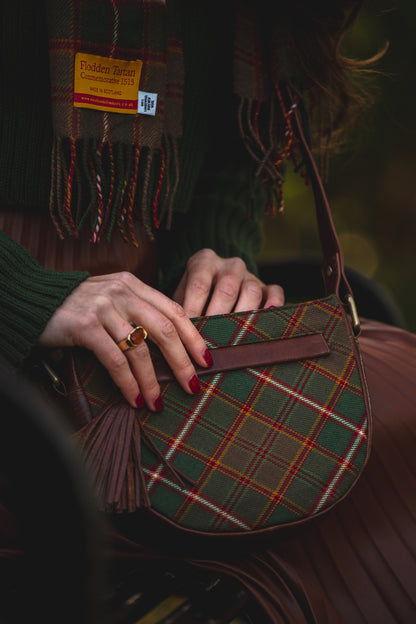 Tartan & Leather Jura Handbag