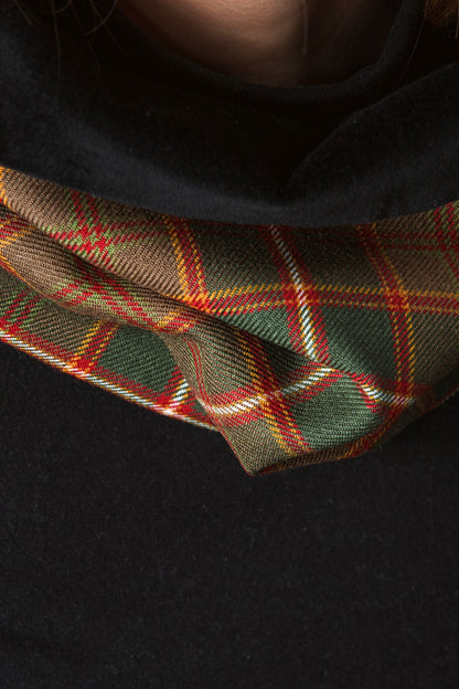 Forro de terciopelo con capucha de tartán conmemorativo de Flodden