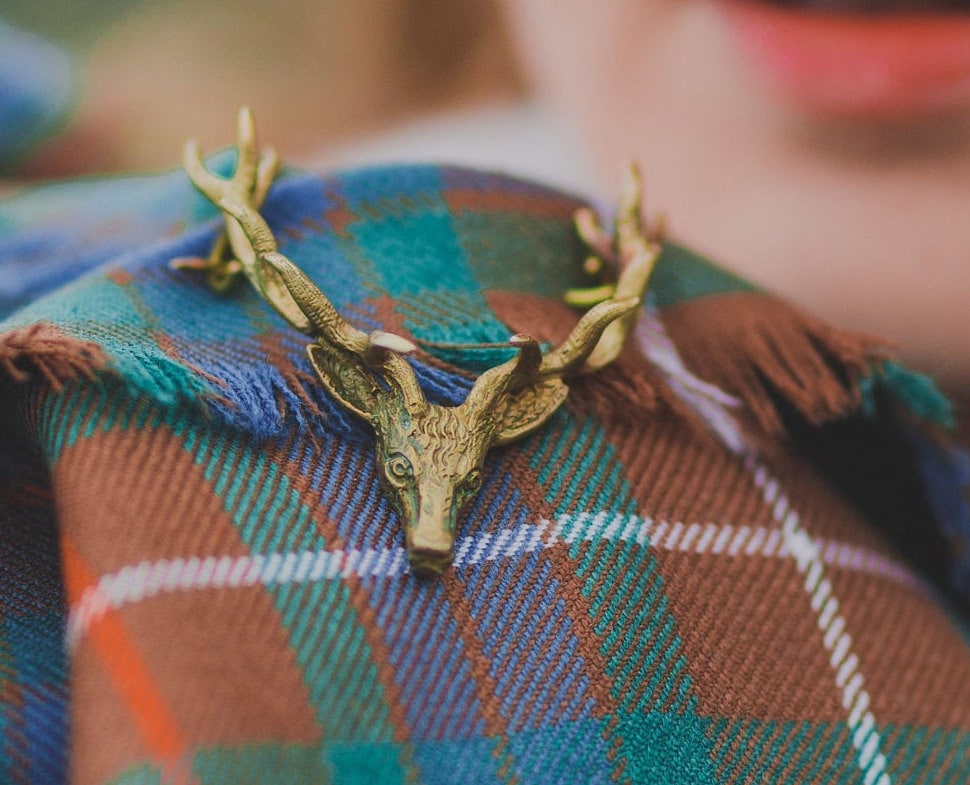 Scottish Stag Pin