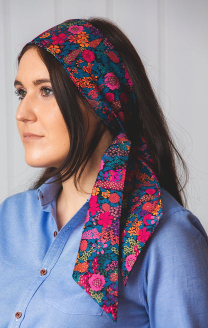 La bufanda Loully Skinni hecha con Liberty Fabrics - Selección adicional de estampados