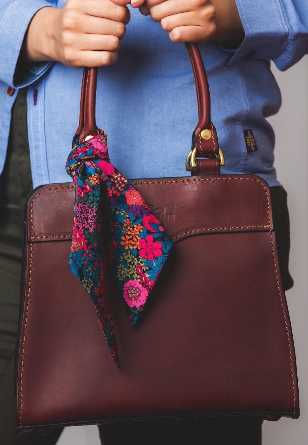 The Loully Skinni Mini Scarf made with Liberty Fabrics - Additional Print Selection