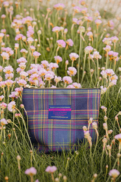 Fern Tartan & Tweed Small Washbag with Liberty Fabrics